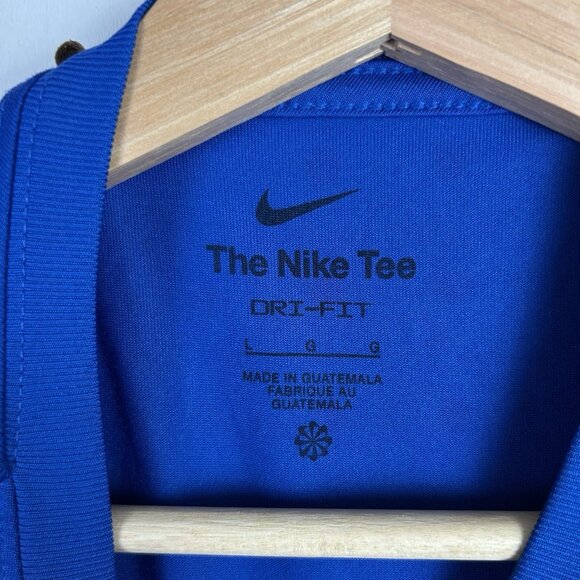 Nike 1 Cent Memphis Tigers Medium T Shirt Blue Team Issued Penny Hardaway READ - Picture 6 of 7